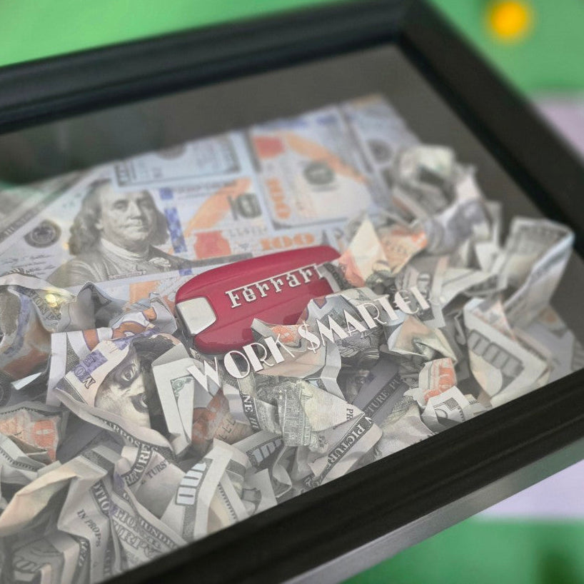 Ferrari Key & Money Frame