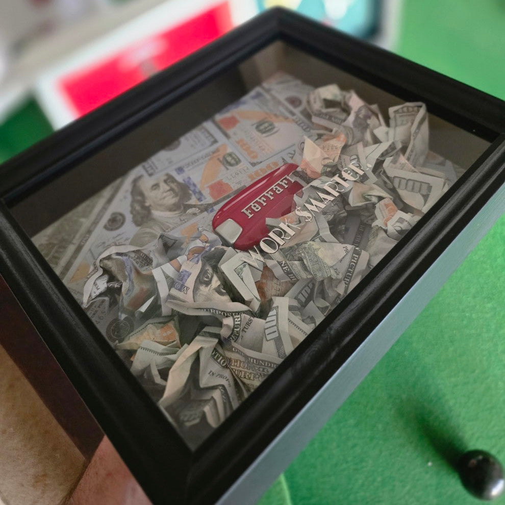 Ferrari Key & Money Frame