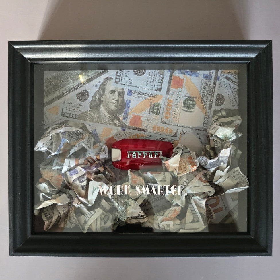 Ferrari Key & Money Frame