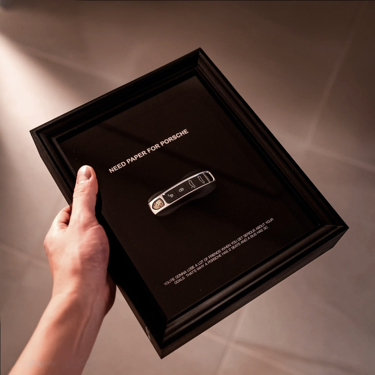 THE NEED PAPER for PORSCHE