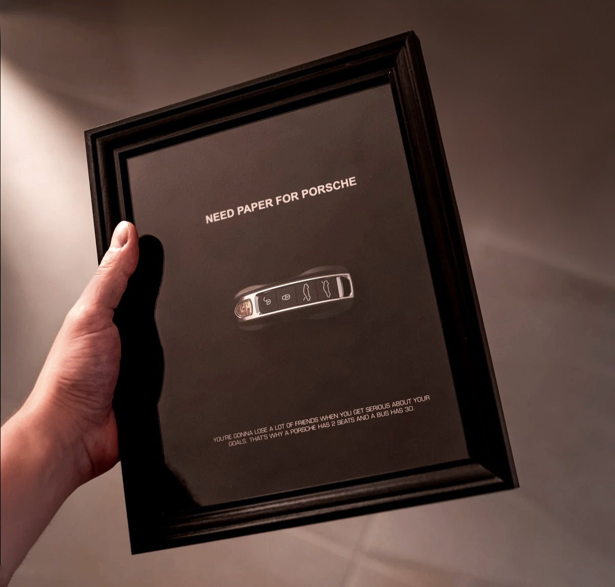 THE NEED PAPER for PORSCHE