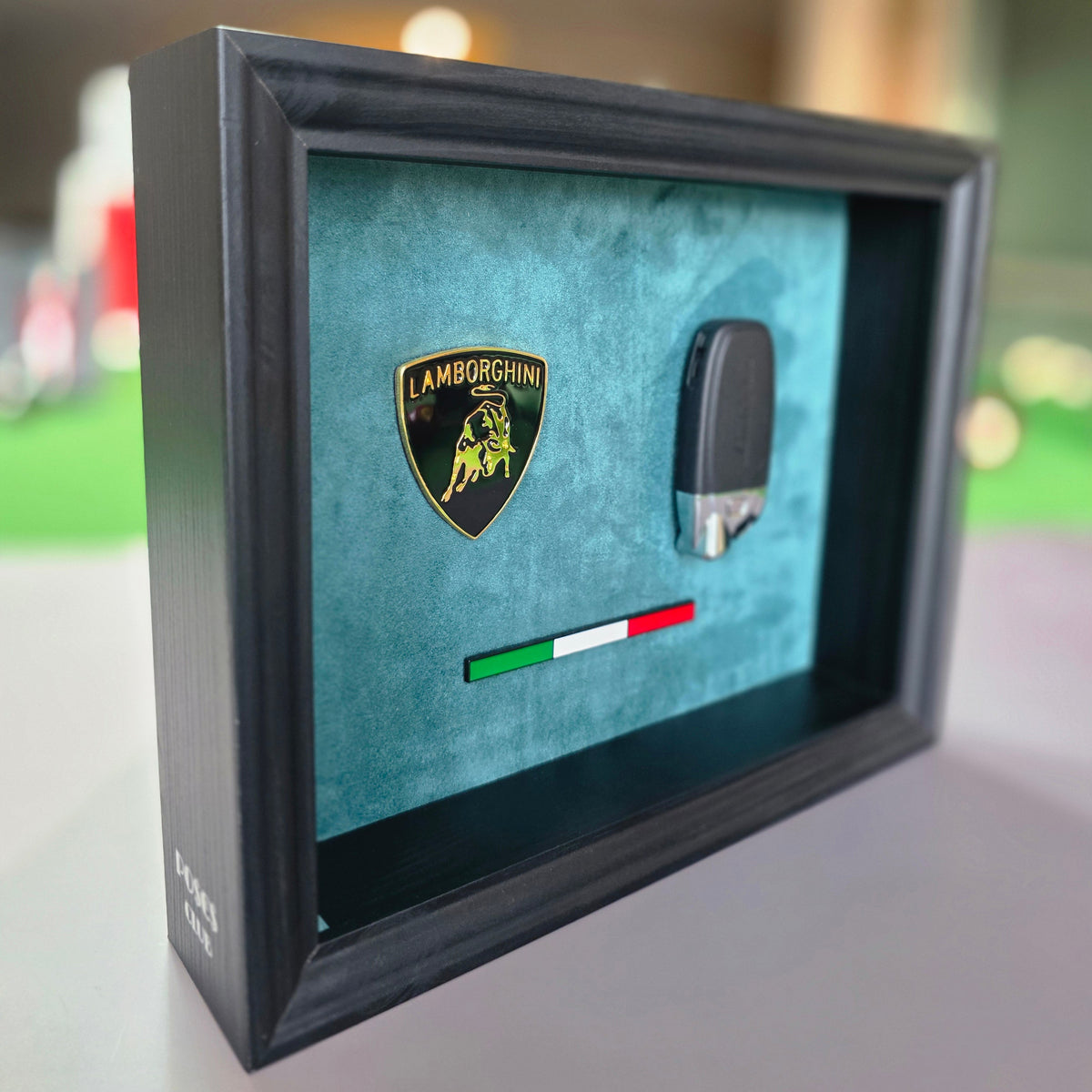 Green Lamborghini Frame