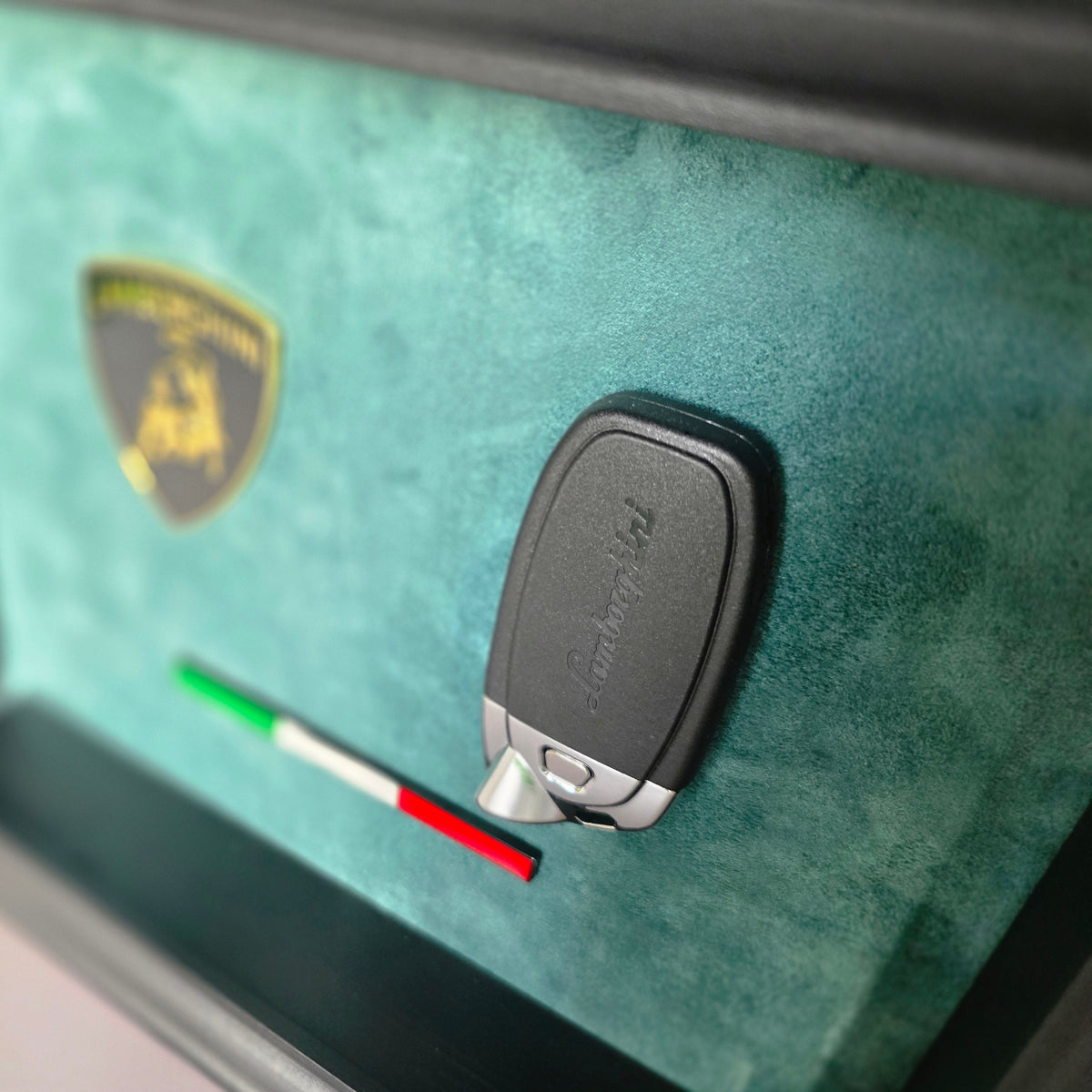 Green Lamborghini Frame
