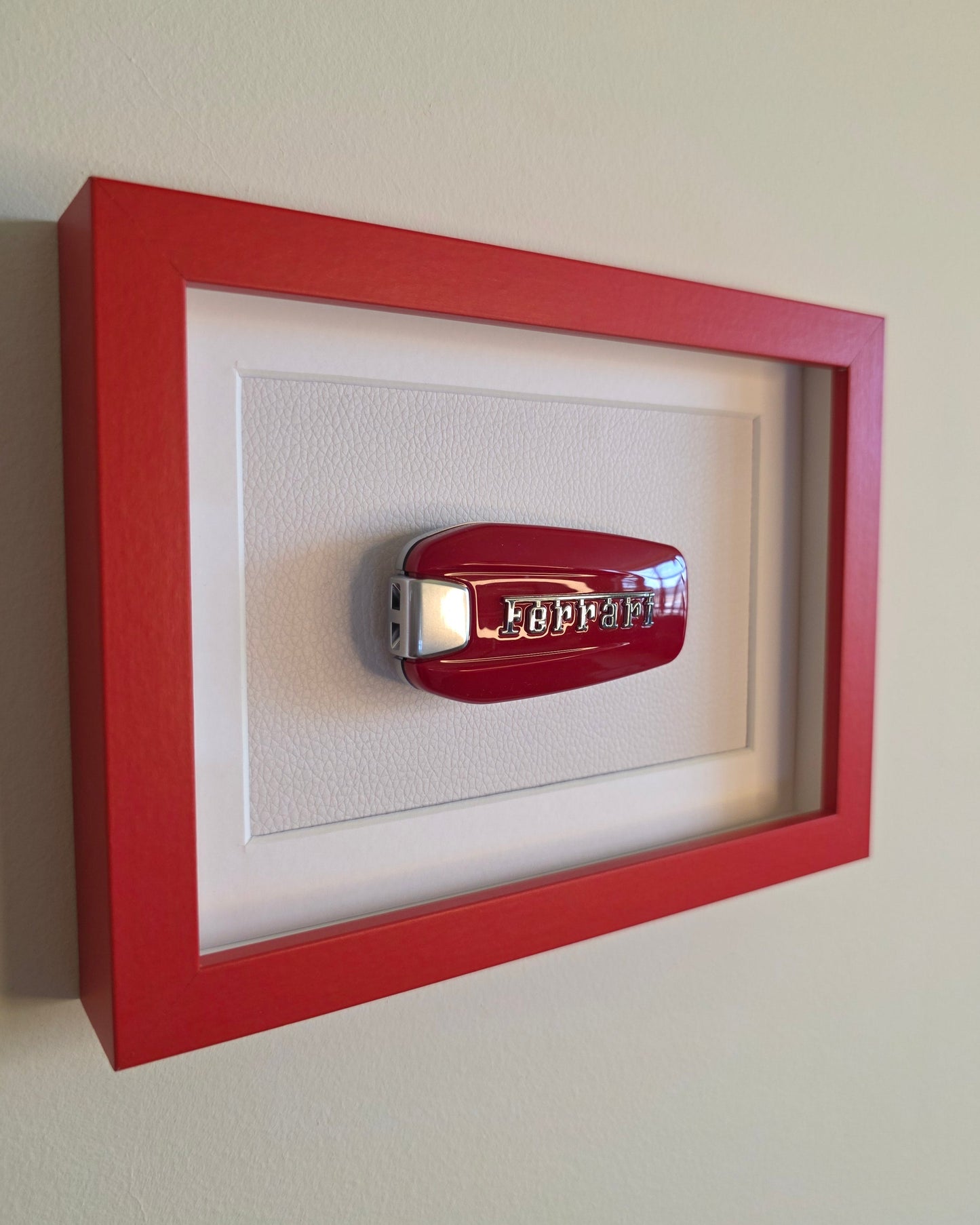 THE White Leather FERRARI