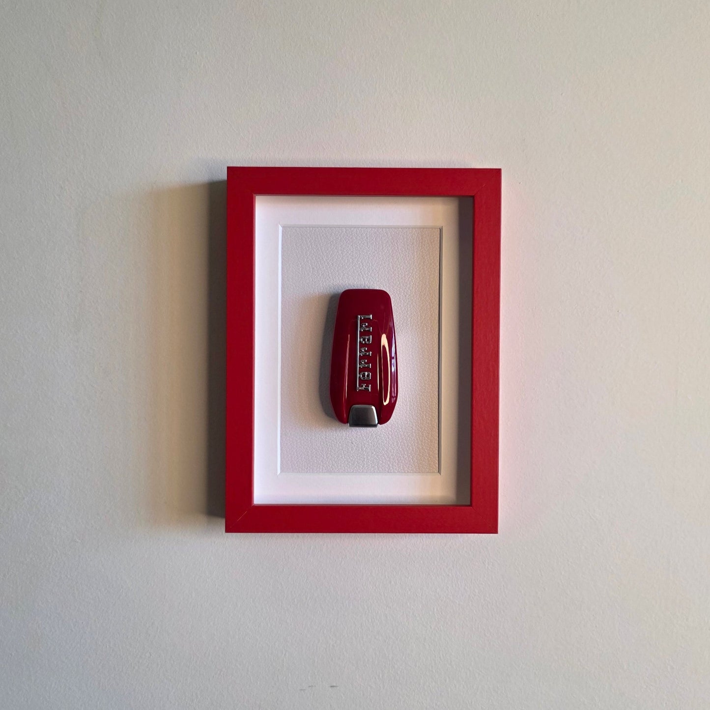 THE White Leather FERRARI