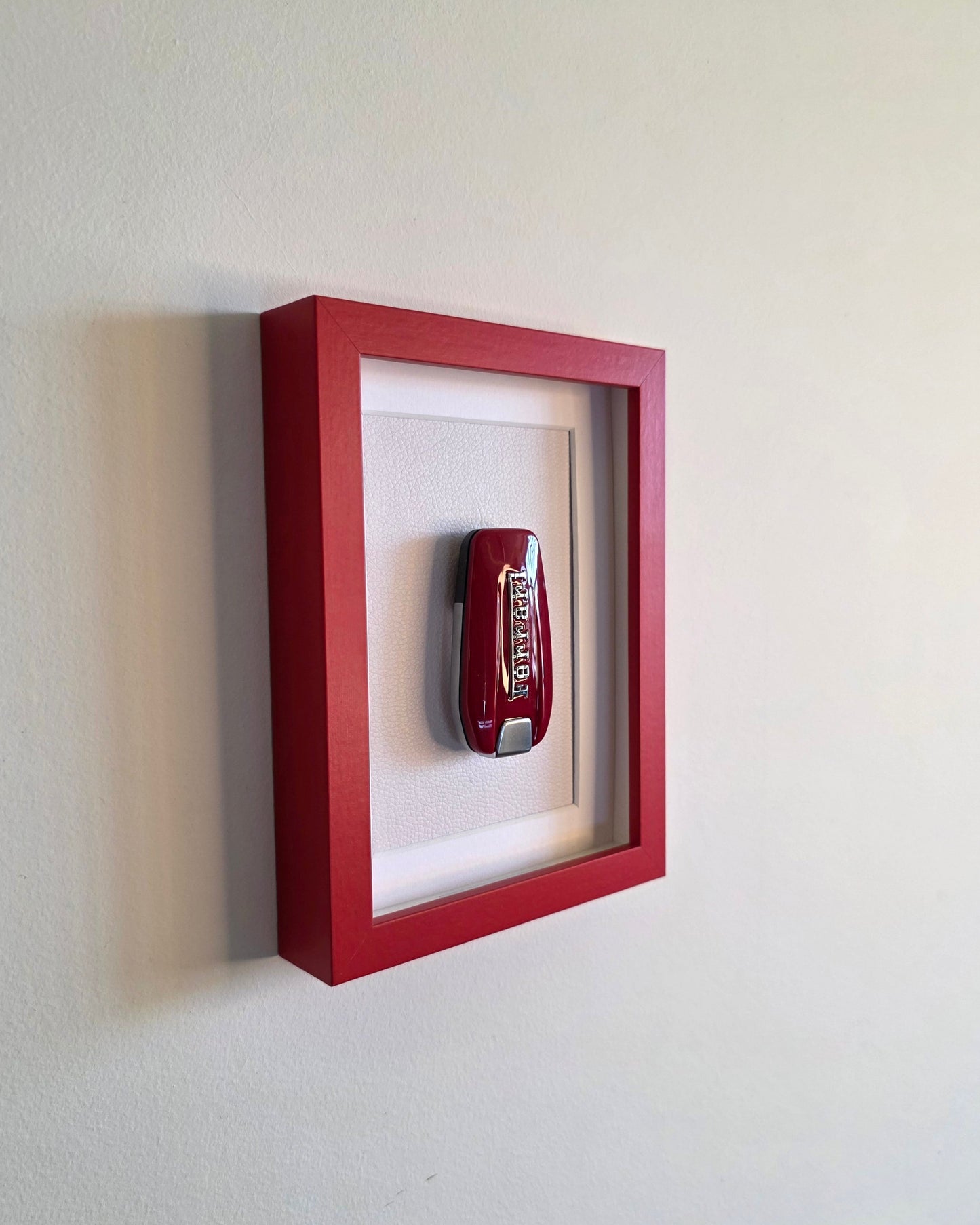 THE White Leather FERRARI