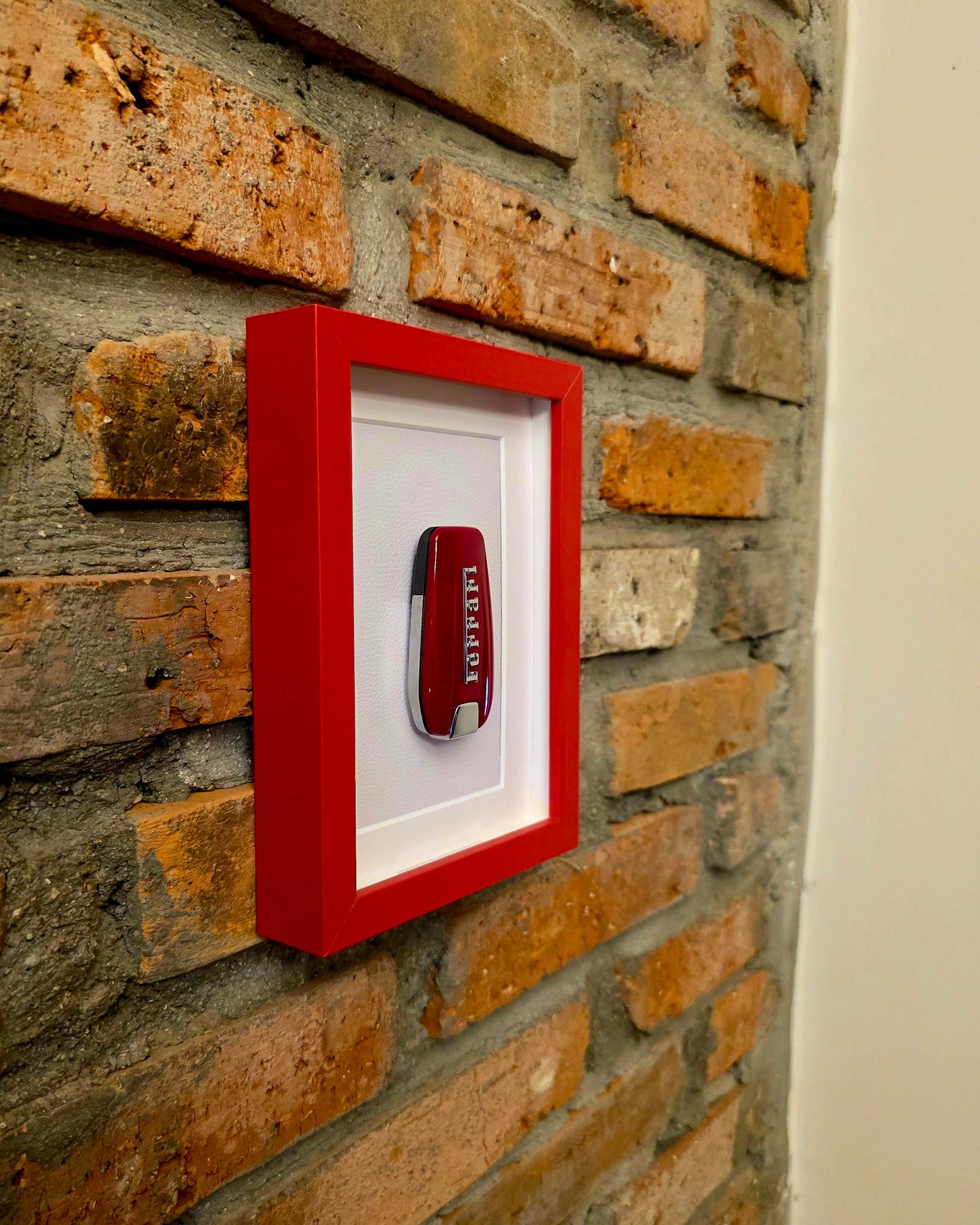 THE White Leather FERRARI