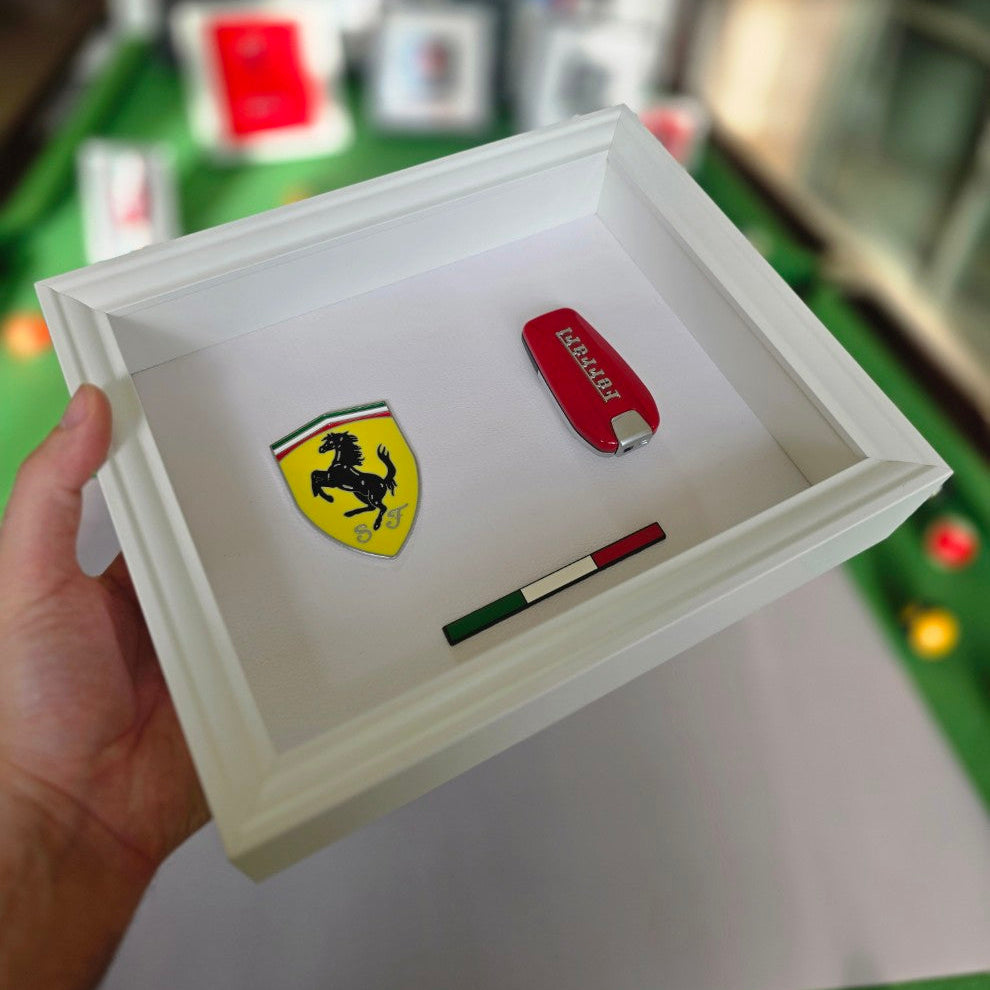 WORK SMARTER - Ferrari Key Frame | White Edition