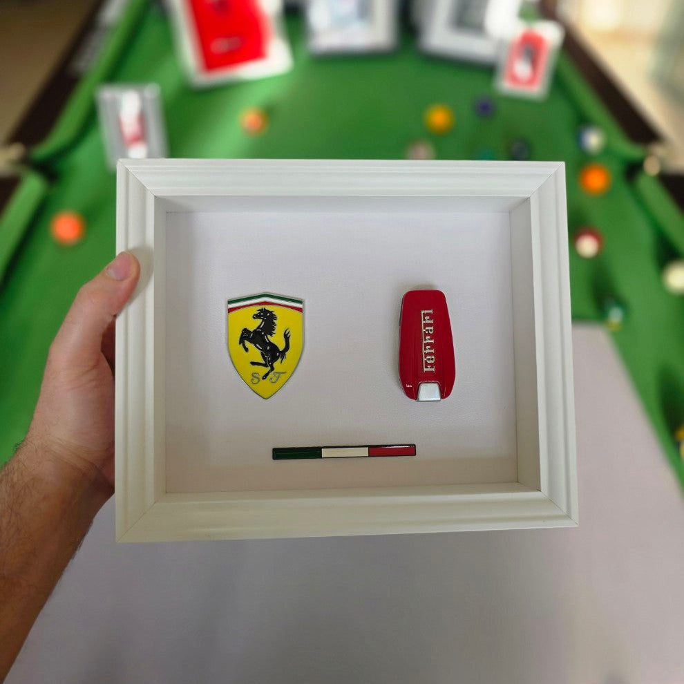 WORK SMARTER - Ferrari Key Frame | White Edition