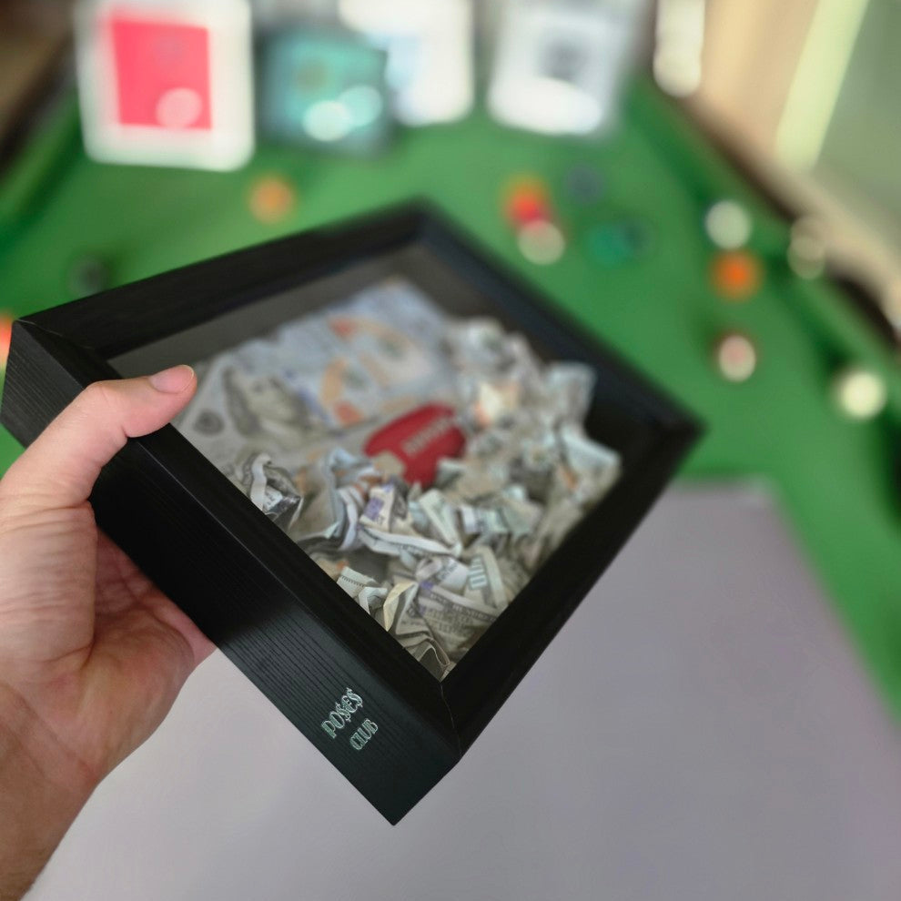 WORK SMARTER - Ferrari Key & Money Frame