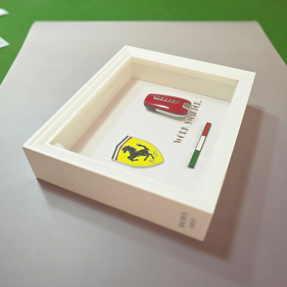 WORK SMARTER - Ferrari Key Frame | White Edition