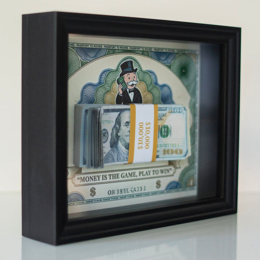MONEY IS THE GAME - $10,000 Frame