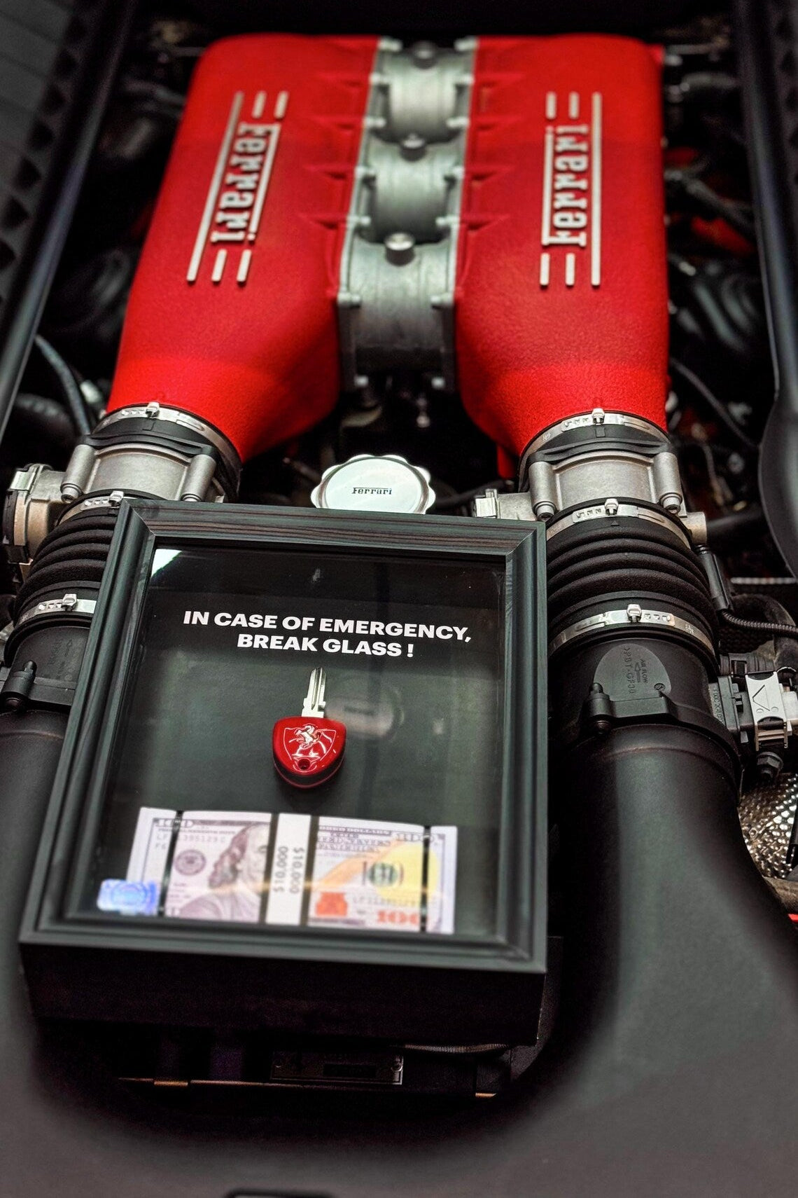 THE FERRARI 458 KEY - Emergency Edition