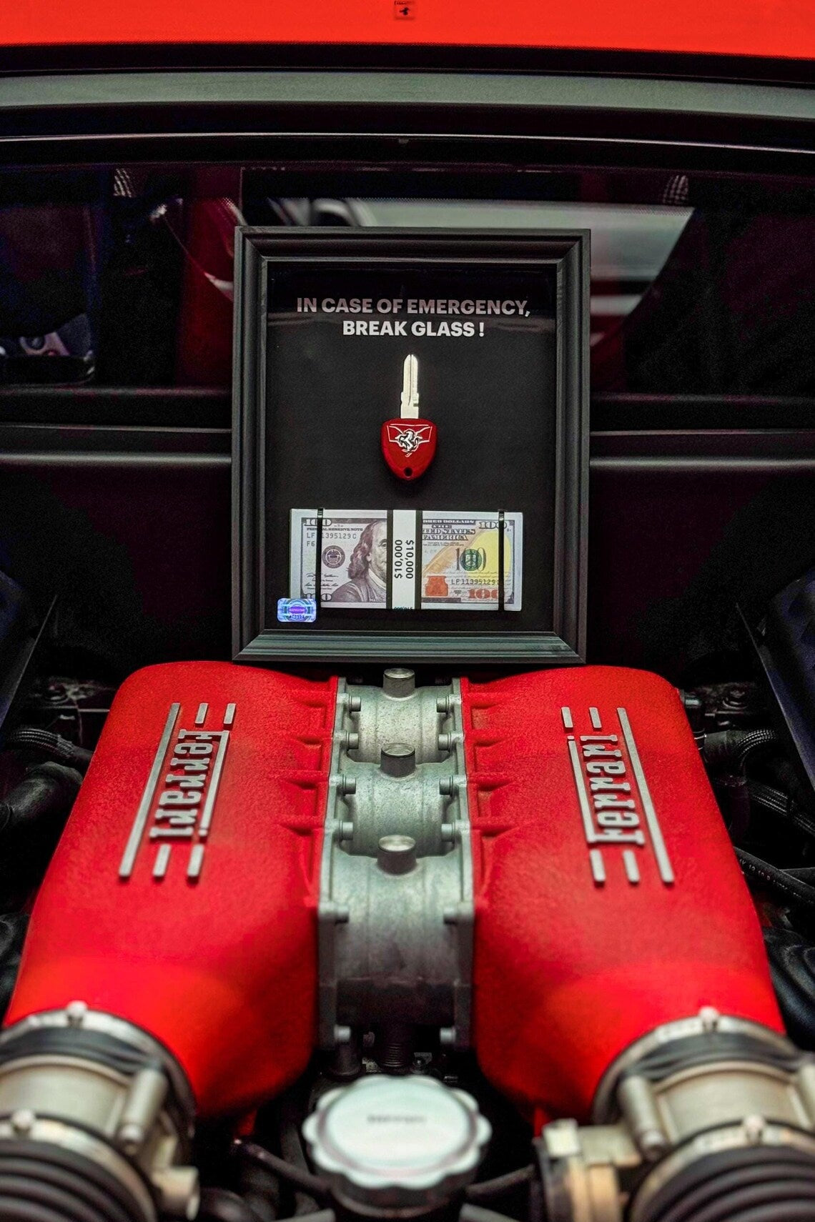 THE FERRARI 458 KEY - Emergency Edition