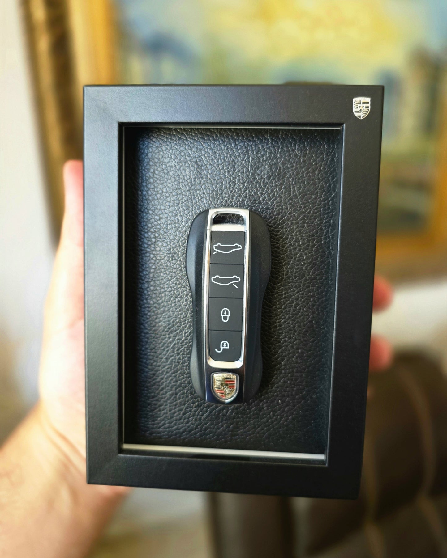 THE Black Leather PORSCHE