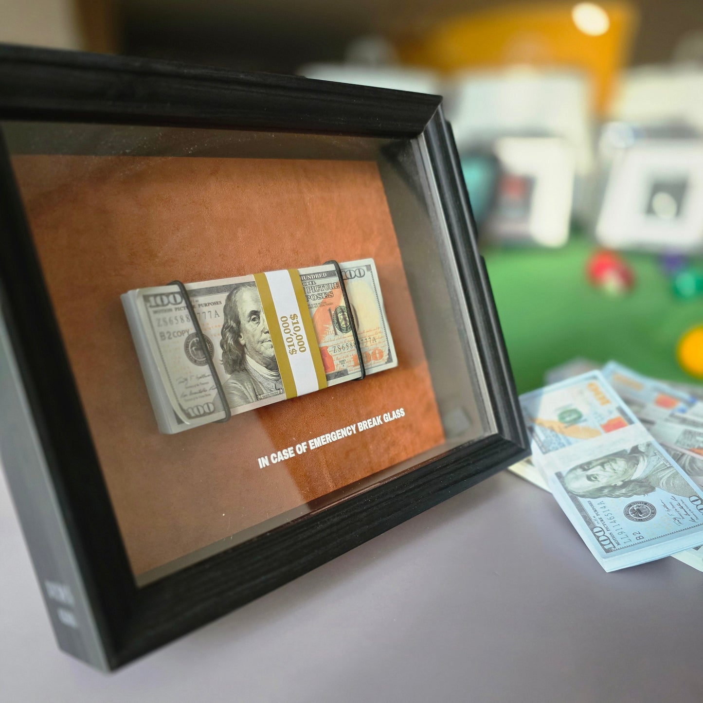 BREAK GLASS - $10,000 Frame